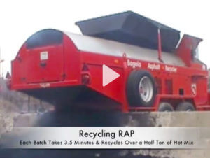 pavement recyclers helps provide RAP